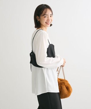 Green Parks ＳＥＴ２点　ビスチェ＋チュニック Black