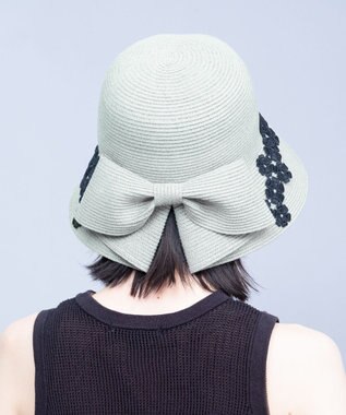 ATRENA ＲＵＢＡＮ　ＢＲＡＩＤ　ＨＡＴ ブルー