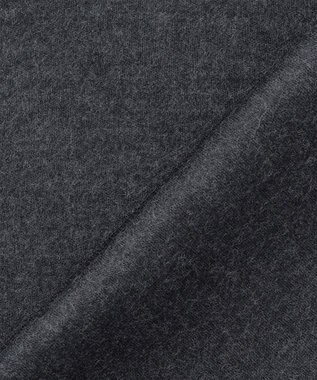 23区 【洗える】ウールミルドジャージー リブデザイン カットソー グレー系