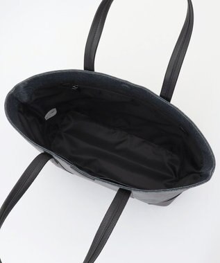 JOSEPH ABBOUD 【軽量/バッグINバッグ付き】ペイズリージャカードトート ネイビー系