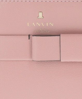 LANVIN en Bleu シャリテ ラウンド二つ折り財布 ピンク