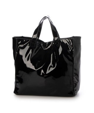 UNBILLION カシュカシュ cachecache / ソフトエナメルスクエア手提げトート