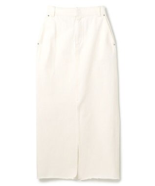 uncrave デニム スカート（uncrave WHITE） オフ
