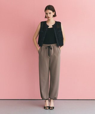 GRACE CONTINENTAL ジャージジョガーパンツ