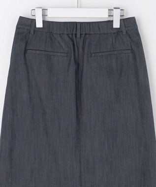 J.PRESS LADIES S 【WEB限定】セルロースシャンブレー ナロー スカート 【WEB限定】ネイビー系