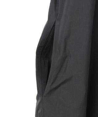 ICB L 【洗える】 ハイマルチメモリータフタ ワンピース チャコール系