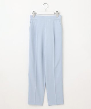 Feroux 美シルエットカラーテーパード パンツ スカイブルー系