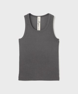 GRACE CONTINENTAL テレコカットトップ グレー