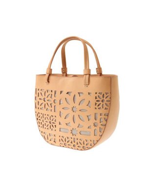 genten セイル カットワーク 手提げバッグ