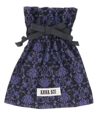 ANNA SUI ロジェ 内ファスナーミニ財布 ワイン