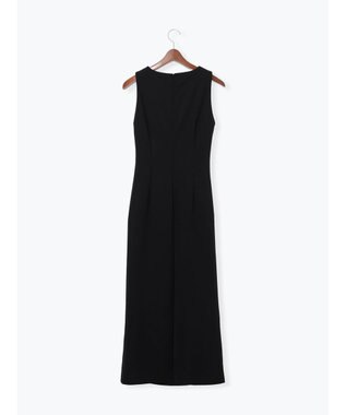 Te chichi ドレープ I ラインワンピース【AOYAMA FASHION ASSOCIATION × Te chichi】 ブラック