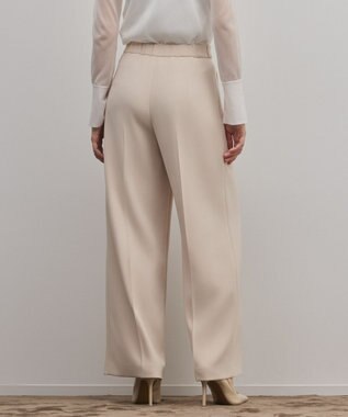 GRACE CONTINENTAL トリアセワイドパンツ ベージュ