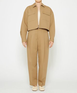 uncrave 【吸水速乾・洗濯機洗い可】エコドライチノ カーブパンツ（uncrave STANDARD） キャメル