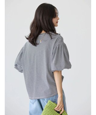 AMERICAN HOLIC ボリュームスリーブカットプルオーバー Border