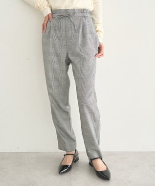 earth music&ecology ＴＲテーパードパンツ Check