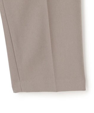 uncrave プルーフウールライクツイル ワイドパンツ グレージュ