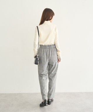 earth music&ecology ＴＲテーパードパンツ Check