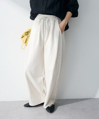 Green Parks コクーンシルエットスウェットパンツ Oatmeal