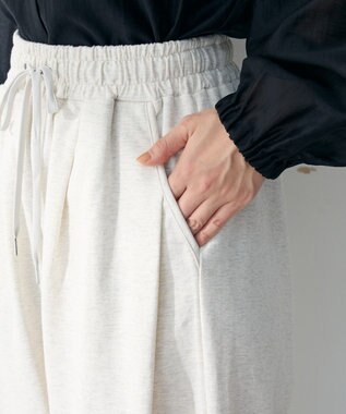Green Parks コクーンシルエットスウェットパンツ Oatmeal
