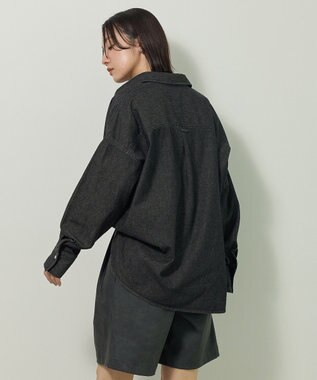 Green Parks デニムシャツ Black