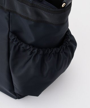 TOCCA DUAL RIBBON NYLON TOTE L トートバッグ L ネイビー系