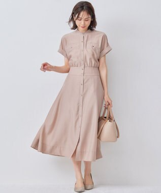 組曲 シアーボイル ワンピース ラテベージュ系