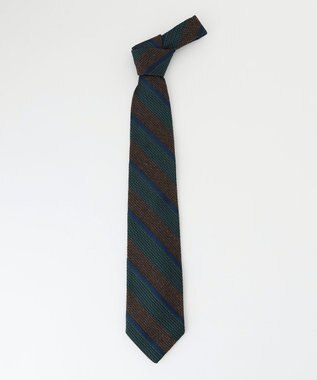 J.PRESS MEN 【KUSKA×J.PRESS ALL HANDMADE GRENADINE COLLECTION】ストライプ ネクタイ ブラウン系2