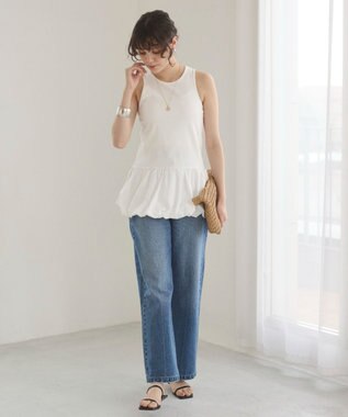 WEGO 【ANGIE VINTAGE】バルーンタンクトップ ホワイト