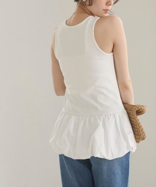 WEGO 【ANGIE VINTAGE】バルーンタンクトップ ホワイト