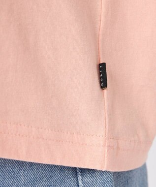 OP／FILA 【RUSTY】ニコちゃん×刺しゅう半袖Tシャツ ピンク