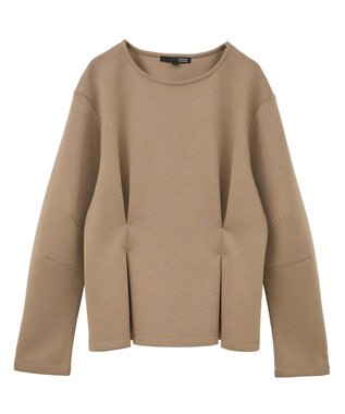 Green Parks ・ＳＵＧＡＲ　ＳＰＯＯＮ　フォルムスリーブプルオーバ Beige