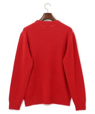 J.PRESS MEN 【WEB限定】クルーネックニット レッド系