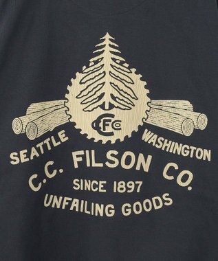 JOSEPH ABBOUD MOUNTAIN 【FILSON】PROSPECTOR GRAPHIC HOODIE　フーディ ブラック系