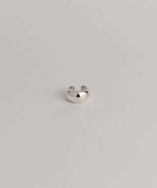 yoaa シルバー925 オーバル イヤーカフ シルバー925