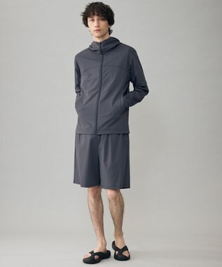 UNFILO MENS UVカット ラッシュパーカー グレー