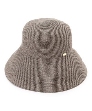 23区 ペーパーブレード エッジアップ ハット ライトグレー系