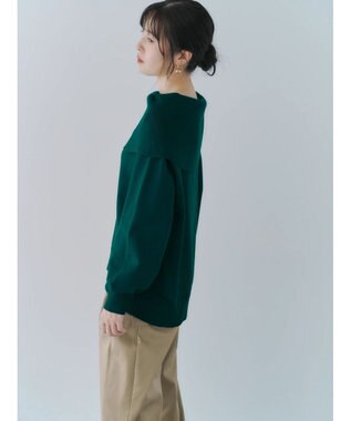 YECCA VECCA オフショルニット Black