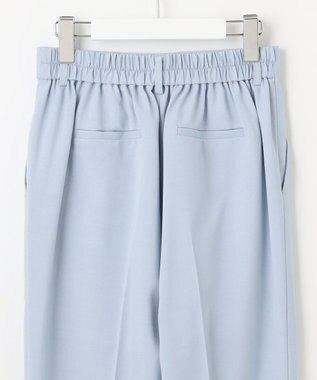 Feroux 美シルエットカラーテーパード パンツ スカイブルー系