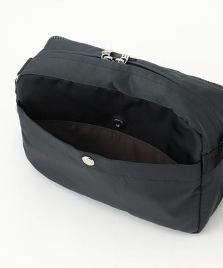 Y'SACCS テープデザイン　トラベルボックスショルダー ダークグレー