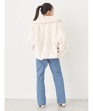 earth music&ecology ファーブルゾン Ivory