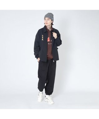 林八百吉商店 Champion ニット アイボリー×ブラック