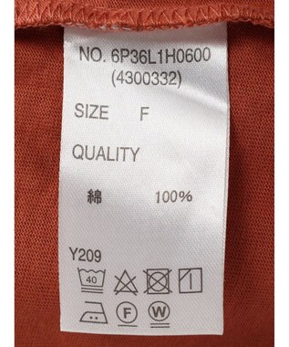 Green Parks ・ＳＵＧＡＲ　ＳＰＯＯＮ　ウエストドロストワンピース Orange