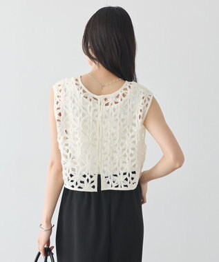 earth music&ecology コードレースベスト Off White