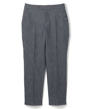 TOCCA 【洗える】SCALLOP DENIM パンツ デニム風