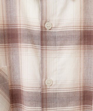 Green Parks アソートレギュラーカラーシャツ Check Black