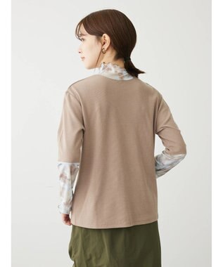 Green Parks ・ＲＡＹ　ＣＡＳＳＩＮ　タイダイシアーハイネック Mocha