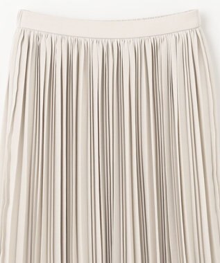 ANY 【洗える・ウエストゴム】セレモニープリーツスカート ベージュ系