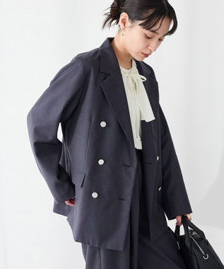 CRAFT STANDARD BOUTIQUE ＜セレモニー＞ダブルテーラードジャケット
