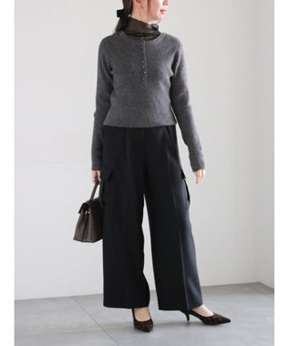 Te chichi イージーカーゴスラックス ブラック