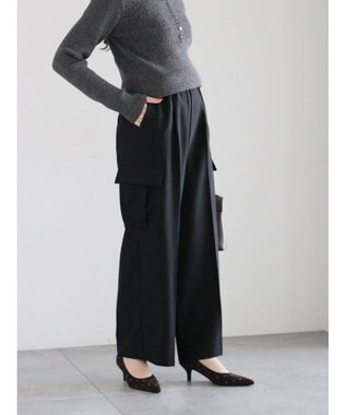 Te chichi イージーカーゴスラックス ブラック